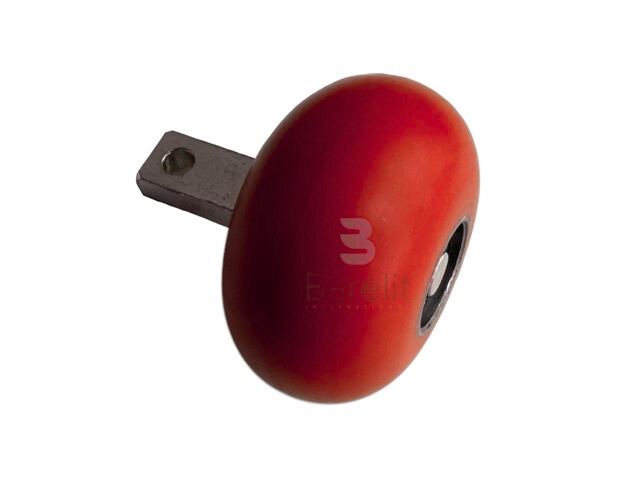 Roller Ø80x50xR25 mm - 80 Shore