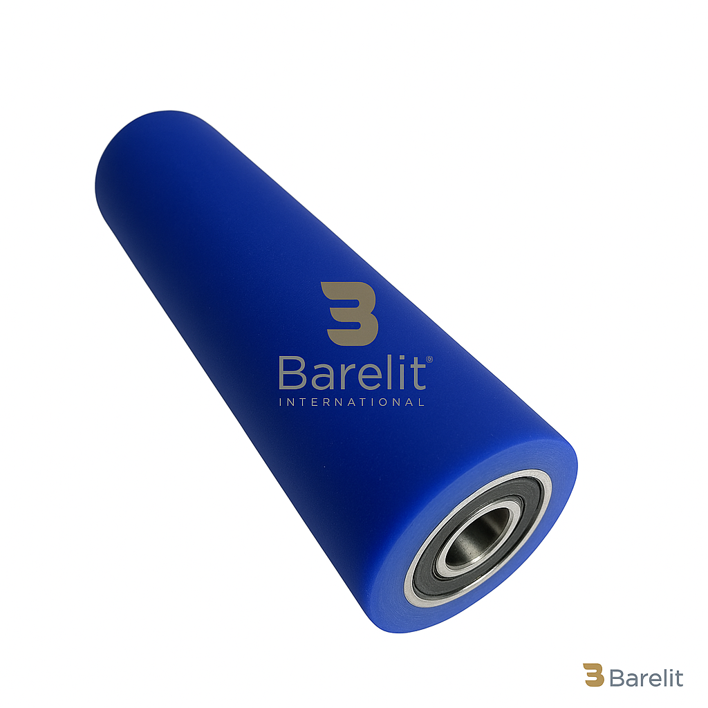 Geniş baskı merdanesi Ø50x150 mm - 45 Shore