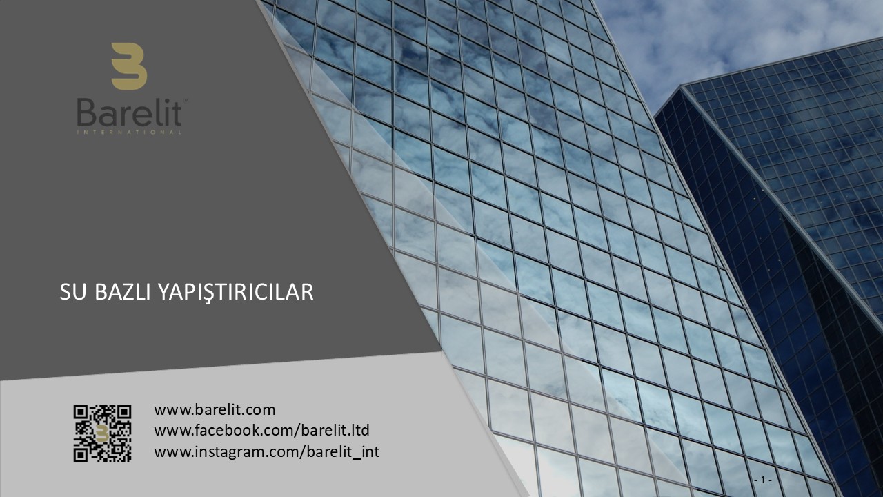 Su Bazlı Yapıştırıcılar